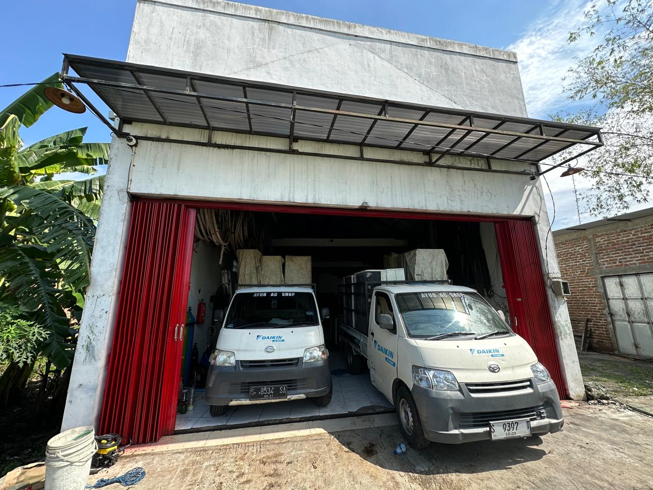 Armada dan workshop CV Ayub Podo Rukun